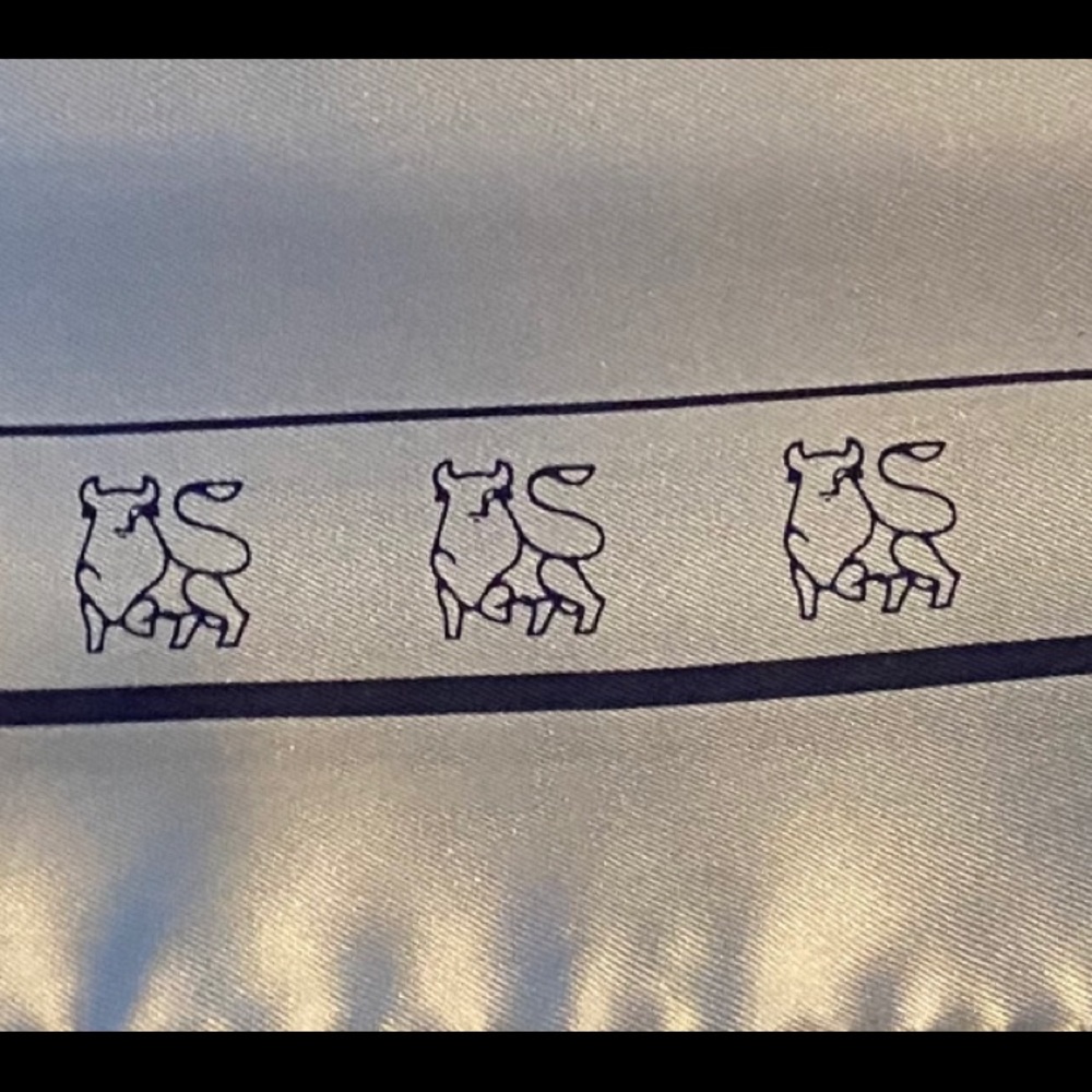 Silk Scarf - Merrill Lynch Classic Logo - Italian